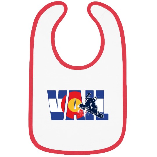 Dynamic Skateboard and Logo Composition Bibs