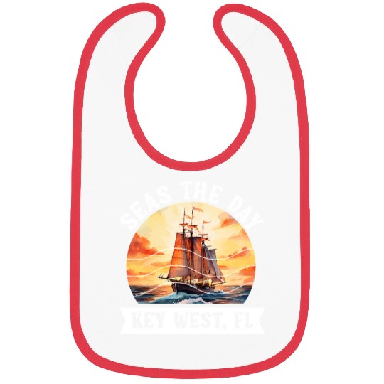Florida Keys SEAS THE DAY IN KEY-WEST FLORIDA Bibs