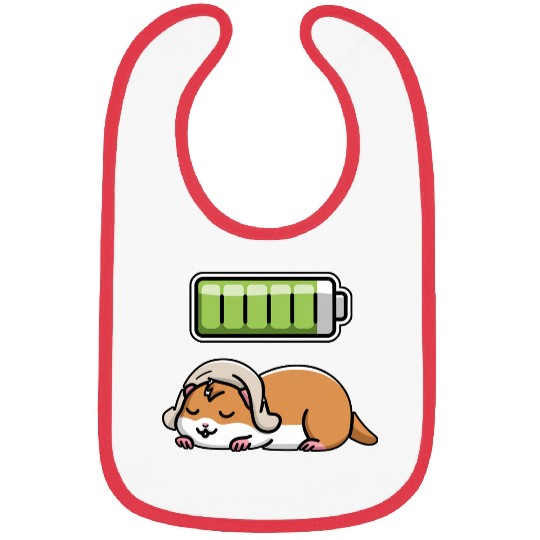 Hamster Sleeping Recharging Night Bedtime Bibs