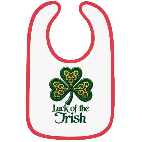 Celtic Shamrock Bibs – Luck of the Irish Design