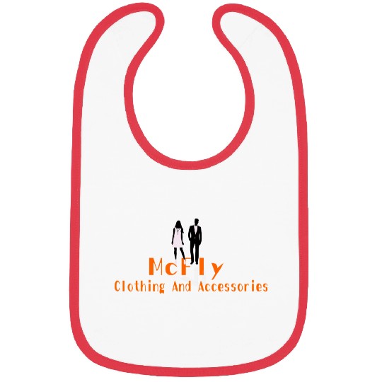 Orange McFly Clothing And Accessories Logo Bibs