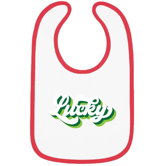 Retro Lucky Clover Bibs