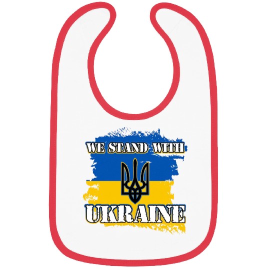 We Stand With Ukraine Support Bibs
