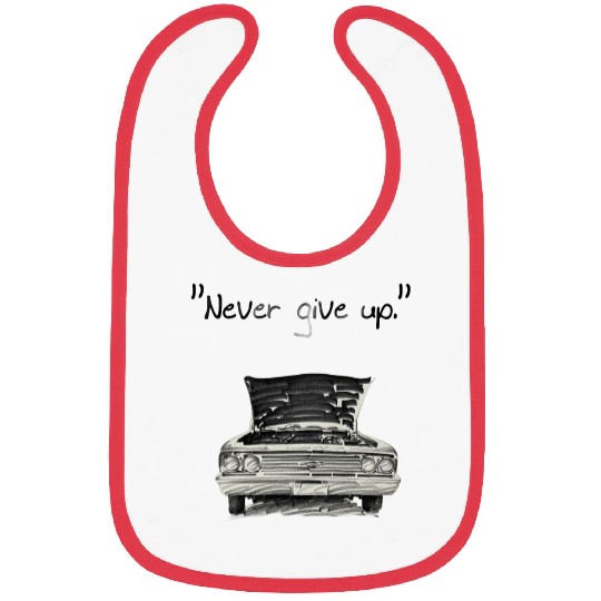 Never give up 1 2 Bibs