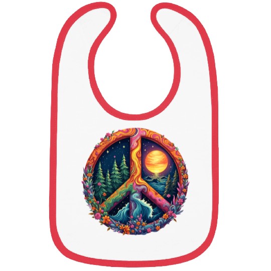 Peace on Earth Bibs