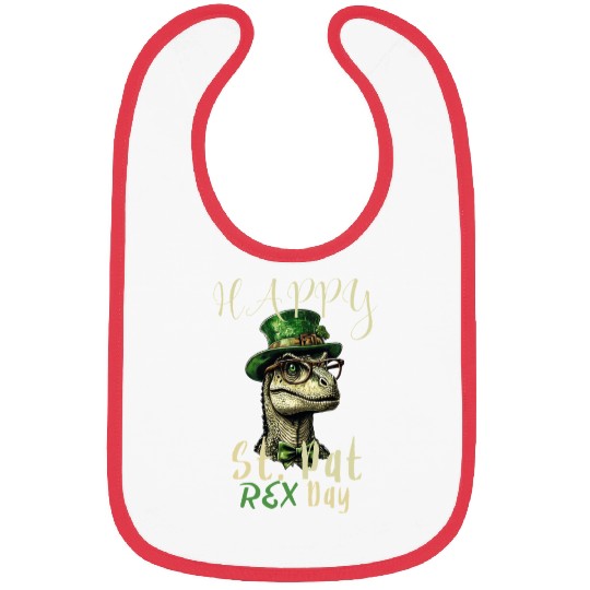 St. Pat-REX Day – Dino Style! Bibs