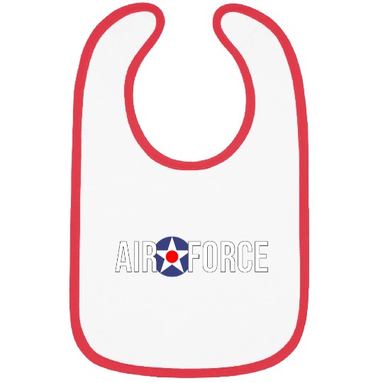 AIR FORCE ROUNDEL Bibs