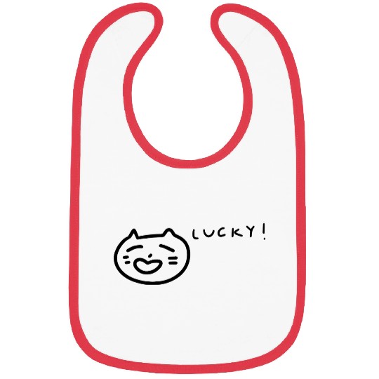 Lucky Cat Bibs