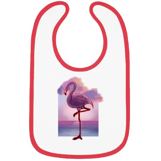 flamingo Bibs