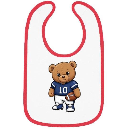 Teddy bear football player Bibs