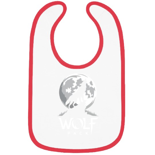 Wolf Pack Moon Howl Bibs