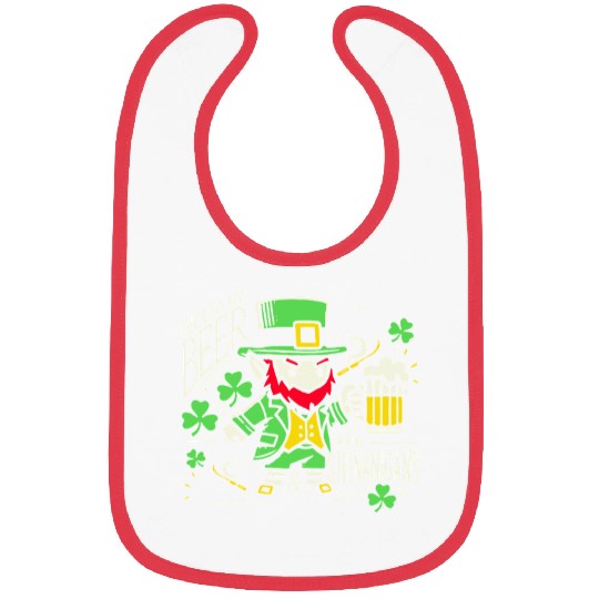 St. Patrick's Day Fun With Beer And Jokes Bibs