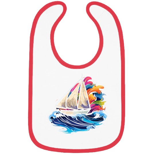 Sailing Synthwave Bibs