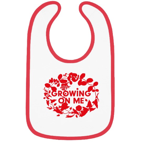 Botanical Growth Statement Design Bibs