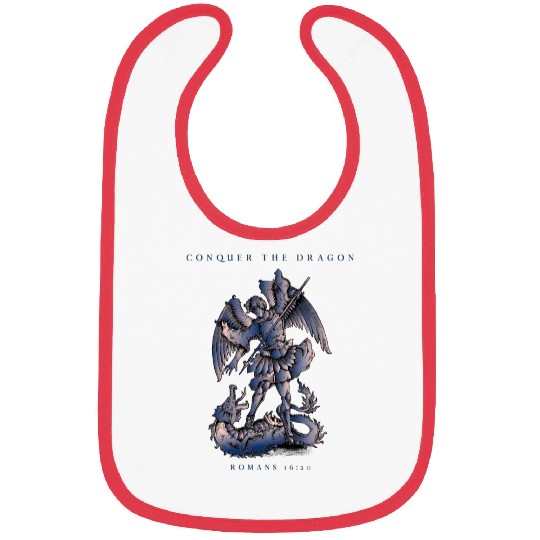 Conquer The Dragon Bibs