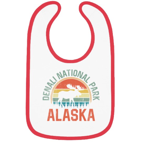 Denali National Park Alaska Moose Hiking Nature Bibs