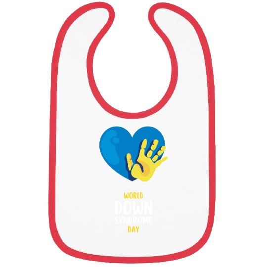 World Down Syndrome Awareness Men Women Kids Bibs