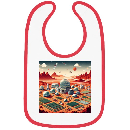 Town on Mars Bibs