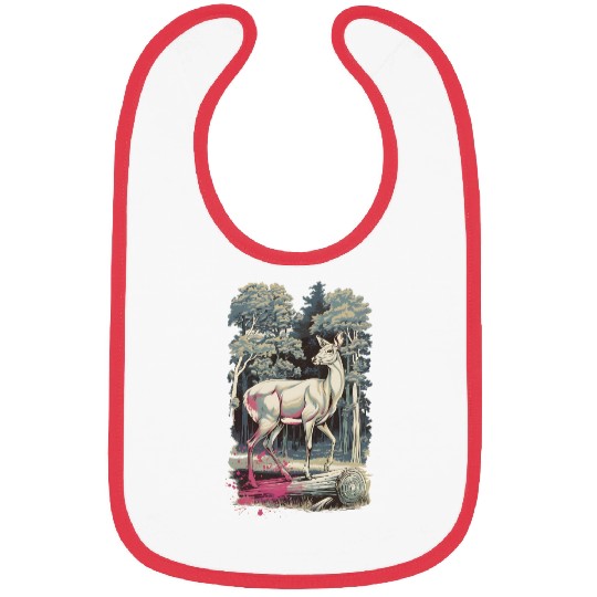 Deer in the forest 2 Bibs