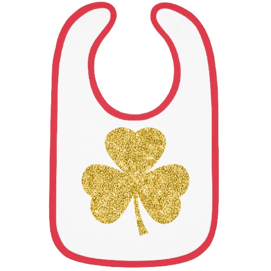 St patricks day shamrock Bibs