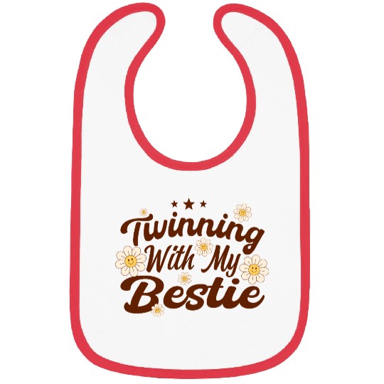 Twinning With My Bestie Spirit Week Twin Day Bibs