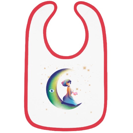 Moonlit lady Bibs