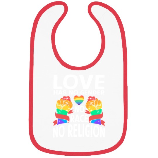LGBTQIA Supporter, Lesbians, Gays, Gender Justice Bibs