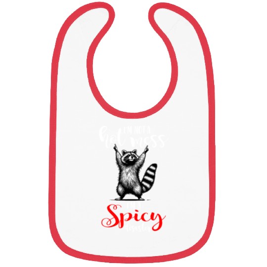 I'm Not A Hot Mess I'm A Spicy Disaster Bibs