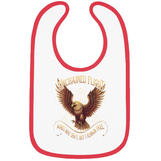 Unchained Flight - Eagle & Metatron’s Cube Bibs
