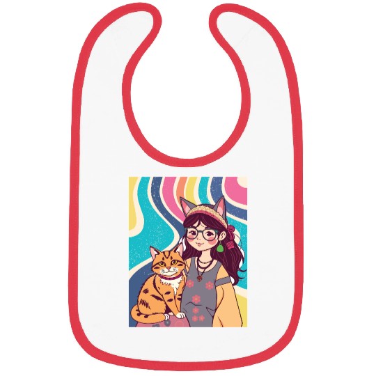 CAT MOM Bibs