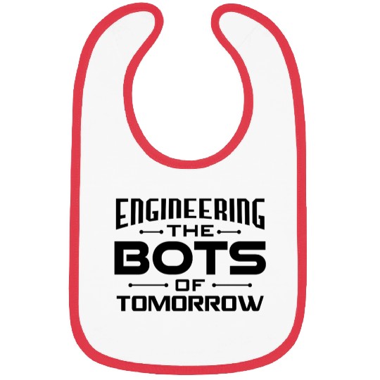 AI Robotics Geek Tech Humor Robot Bibs
