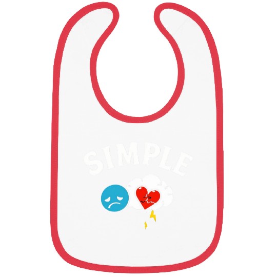 simple plan blue Bibs