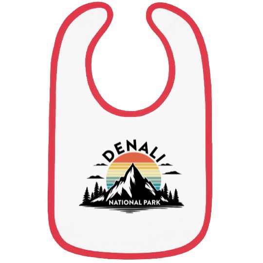 Retro Denali National Park US Vintage Denali Bibs