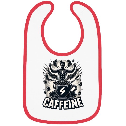 Caffeine Beast Bibs