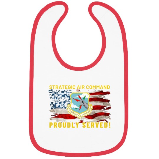Strategic Air Command Proudly Served Bibs