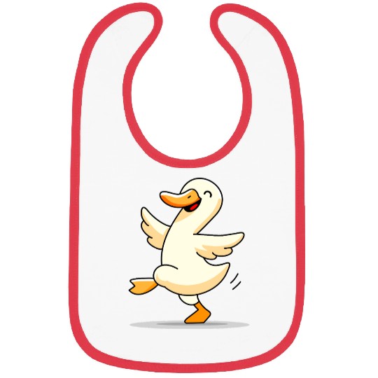 Dancing duck Bibs