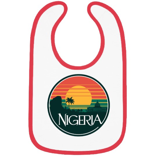 Nigeria Sunset with Iconic Silhouettes and Bibs