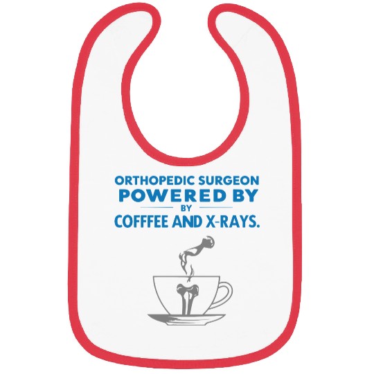 Powered by Coffee and X-Rays Bibs