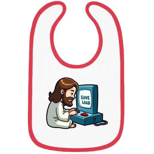 Jesus Saves and Loads Bibs