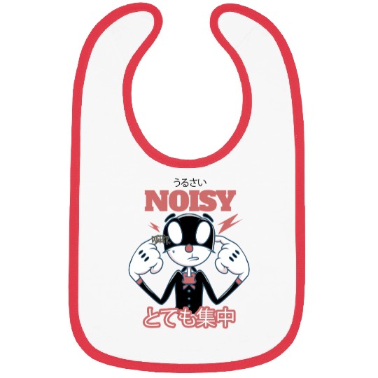 noisy Cat Anatomy Bibs