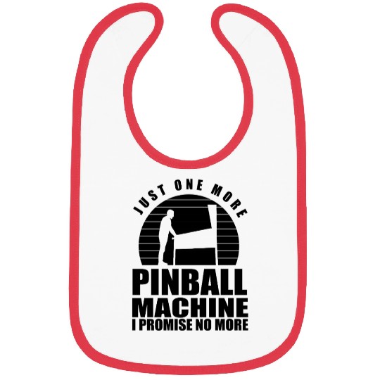 Funny Pinball Player Flipper Pinballer Flipping Bibs