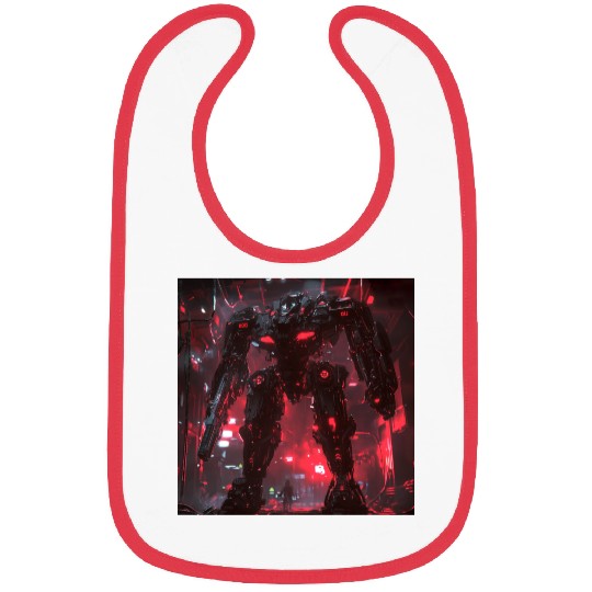 Crimson Labyrinth Mech Bibs