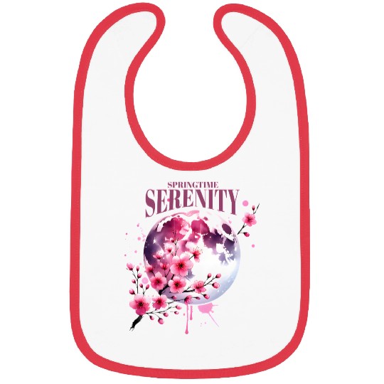 Springtime Serenity - Spring Design Bibs