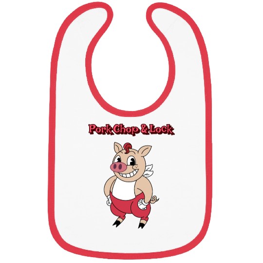 Dancing Pig | Pork Chop & Lock | Unisex | Bibs