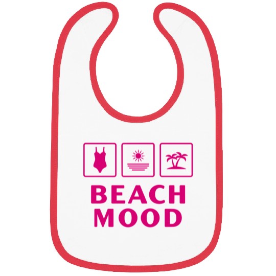 Beach Mood Summer Sun Sea Vacation Bibs