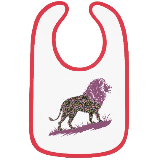 Star of David Pattern 1 Lion of Judah Bibs