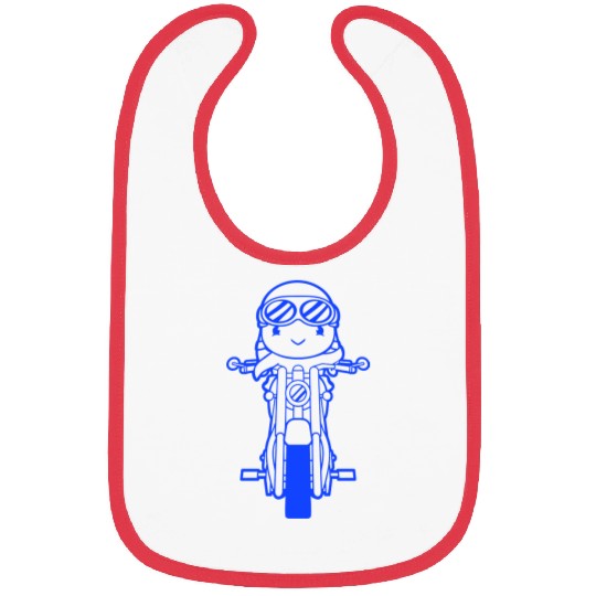 Bird Motorcycle Riding Biker Motorcyclist Hobby Bibs