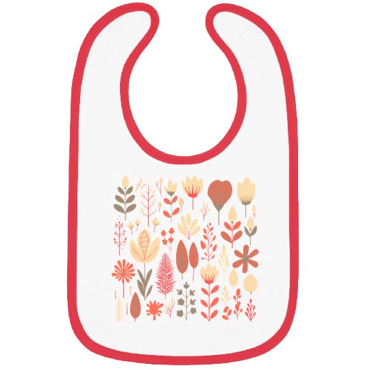 Spring Flowers Bibs