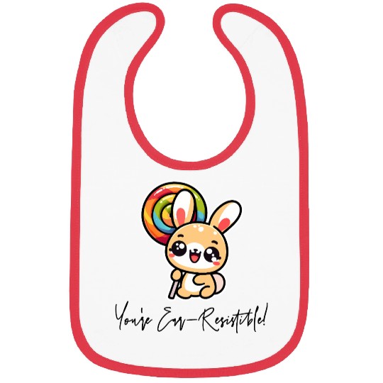 You're Ear-Resistible in White Bibs