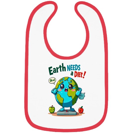 Bibs - Earth Needs a Diet – Go Green Now